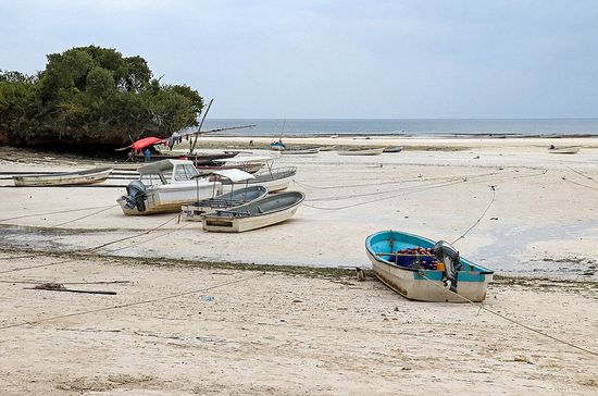 am Strand von Kizimkazi  (Fischerdorf)