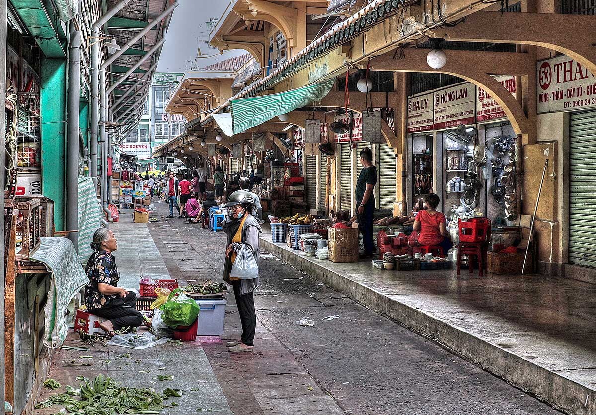 irgendwo am Ben Thanh Markt