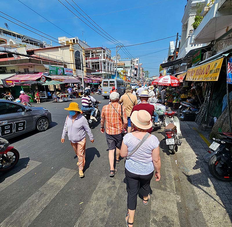 im Zentrum von Chau Doc