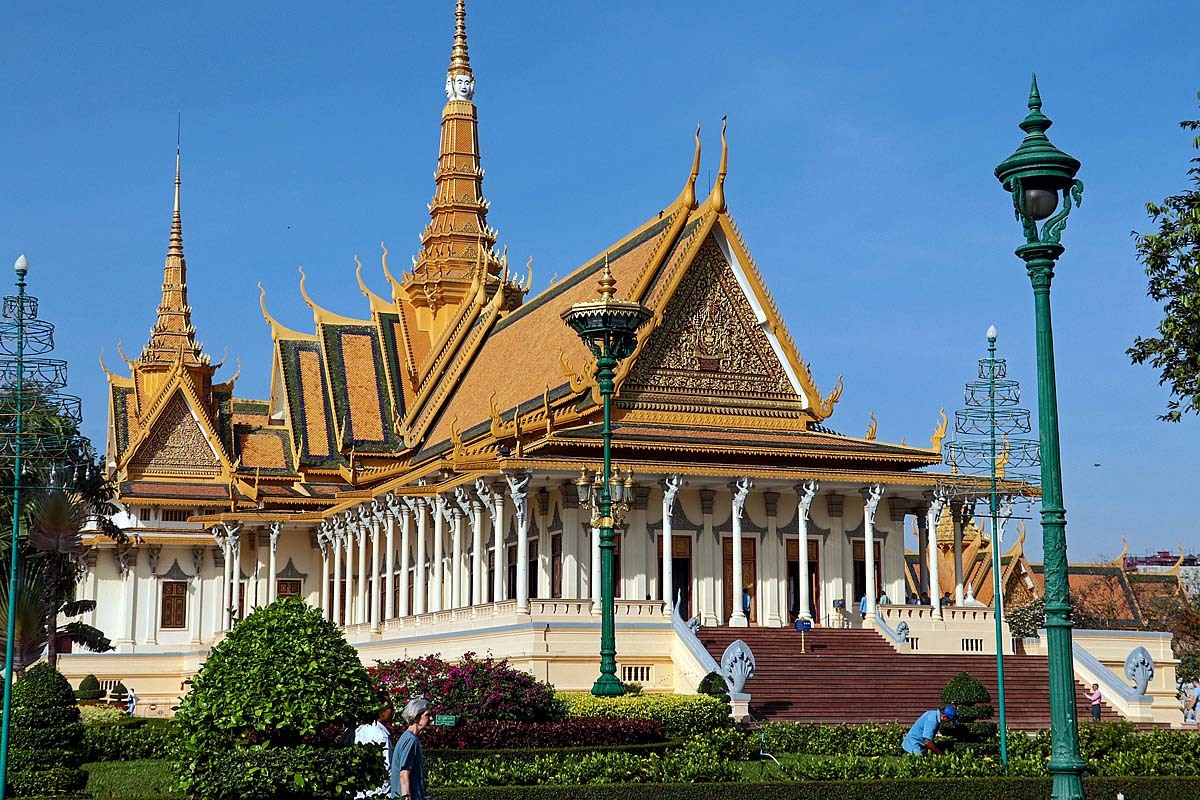 Königspalast in Phnom Penh
