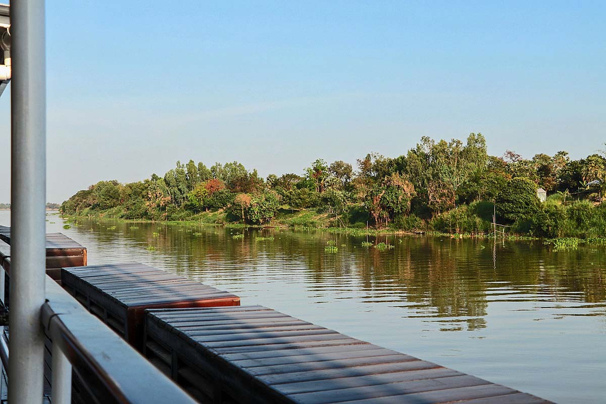 morgens auf dem Tonle Sap River