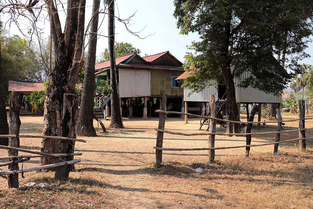 .....um zum Dorf Kampong Chnnang zu tuckern
