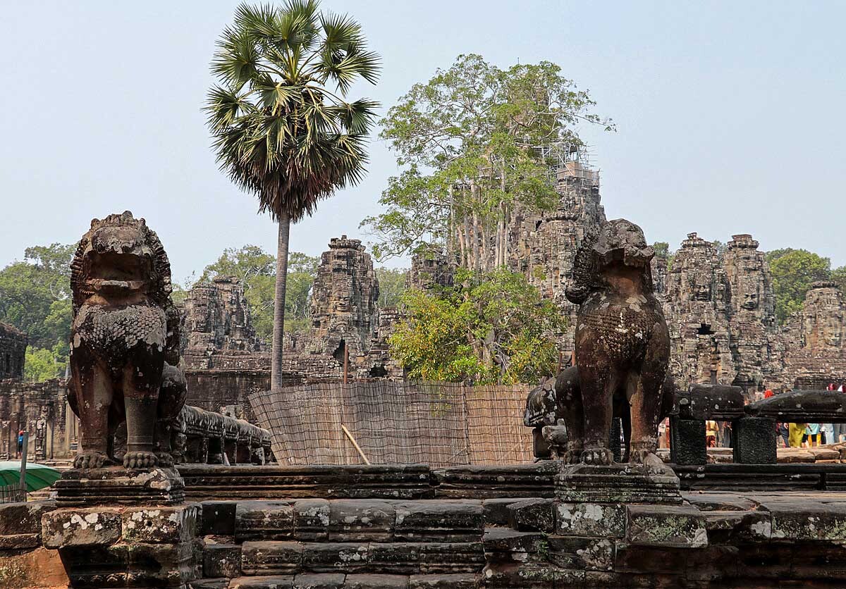 am "Bayon Tempel"...