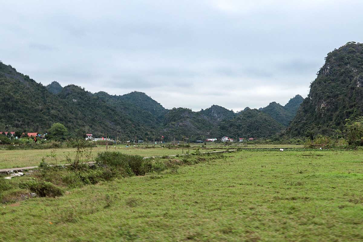 Ziel war ein kleines Dorf in diesem wunderschönen Tal