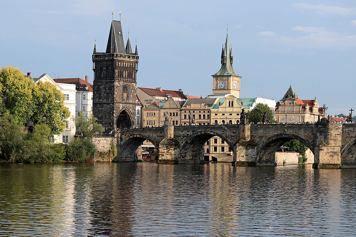 Blick auf die Karlsbrücke