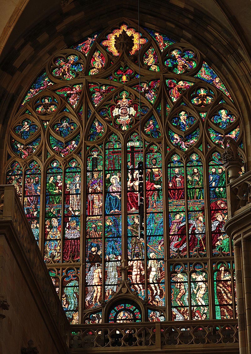 ich bin immer fasziniert von den Fenster-Kunstwerken