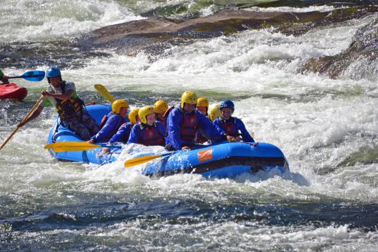 Rafting auf der Otra