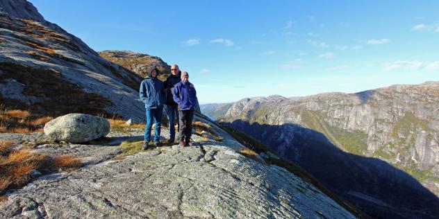 über dem Lysefjord