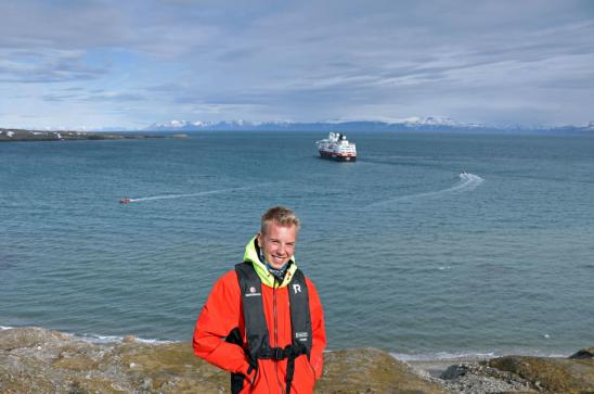 Felix auf Spitzbergen