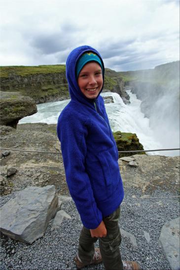 am Gullfoss, Island