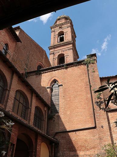 unser Hotel/Kloster in Siena