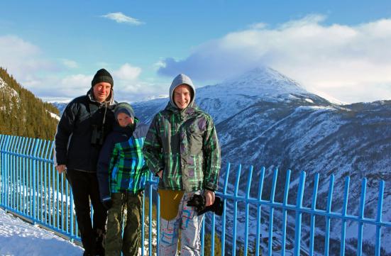 Blick auf den Gaustatoppen