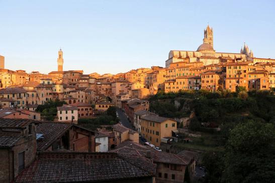 Aussicht über Siena